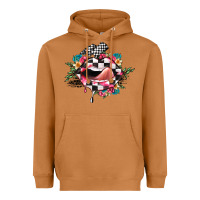 Meerkat race lip Heavyweight Hoodie - JahusDesignShop