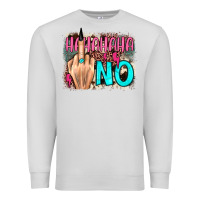 Dove Grey hahahaha no leopard cowhide Premium Sweatshirt - JahusDesignShop