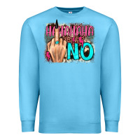 Ocean Blue hahahaha no leopard cowhide Premium Sweatshirt - JahusDesignShop