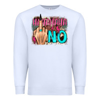 White hahahaha no leopard cowhide Premium Sweatshirt - JahusDesignShop