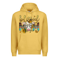 Antique Gold Western Blessed Mom Baby Calf Premium Hoodie - LillyAllenDesigns