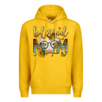 Lemon Western Blessed Mom Baby Calf Premium Hoodie - LillyAllenDesigns