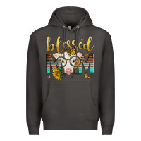 Smoke Western Blessed Mom Baby Calf Premium Hoodie - LillyAllenDesigns