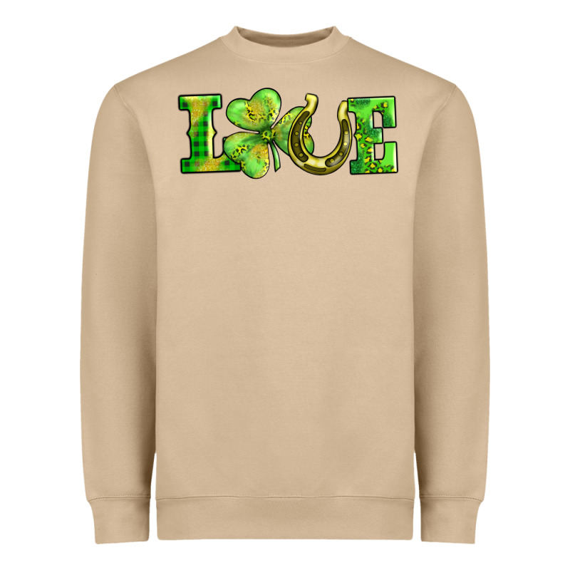 Love With Horseshoe Heavyweight Sweatshirt by AdoDesignShop | Teevron