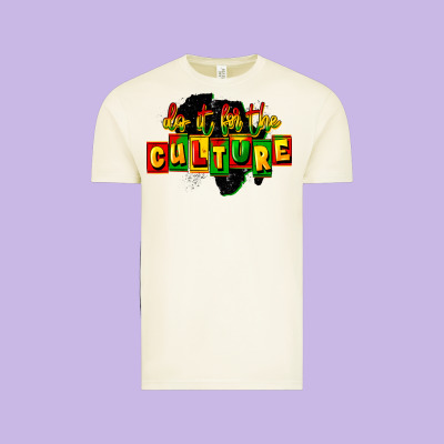 Do It For The Culture Vintage Tee Designed By Fadigitalartstudio