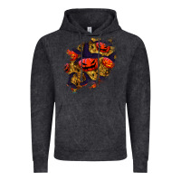 Vintage Black halloween pumpkin patch  2 Vintage Hoodie - BundleAndBundleShop