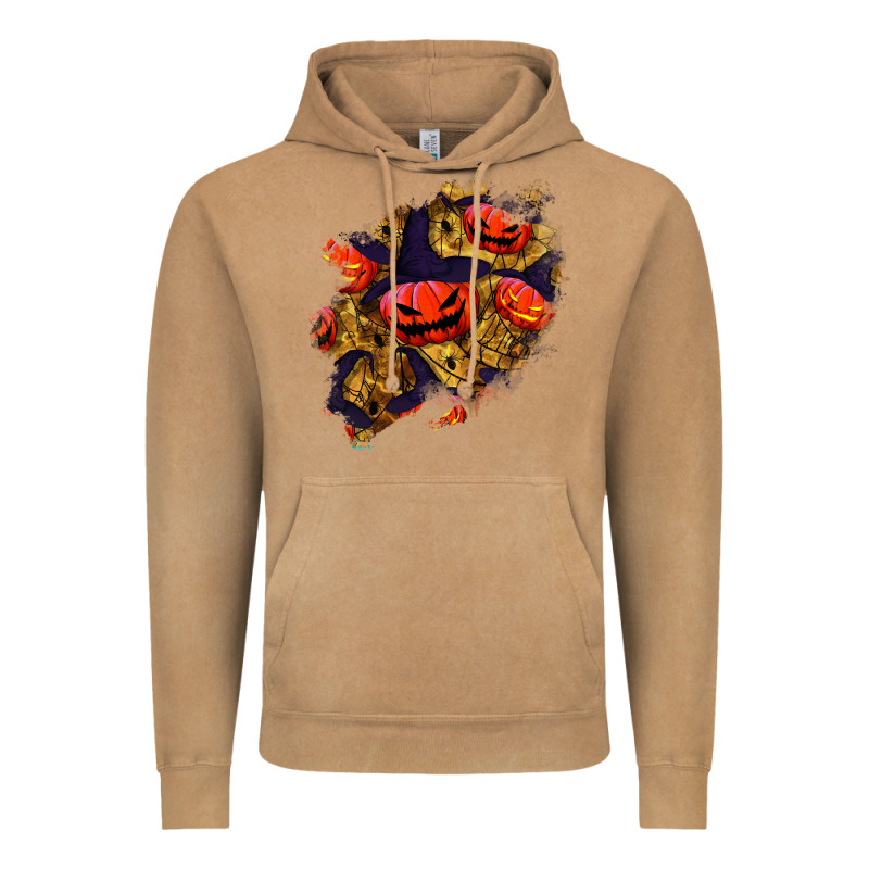 Halloween Pumpkin Patch  2 Vintage Hoodie by BundleAndBundleShop | Teevron