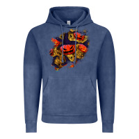 Vintage Denim halloween pumpkin patch  2 Vintage Hoodie - BundleAndBundleShop