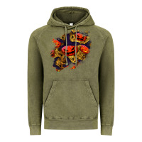 Vintage Olive halloween pumpkin patch  2 Vintage Hoodie - BundleAndBundleShop