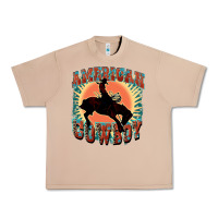Burro American cowboy Urban Heavy Tee - FaDigitalArtStudio