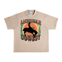 French Oak American cowboy Urban Heavy Tee - FaDigitalArtStudio