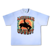 Grape Ice American cowboy Urban Heavy Tee - FaDigitalArtStudio