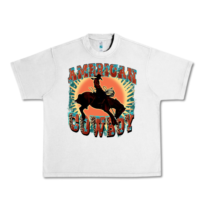 American Cowboy Urban Heavy Tee by FaDigitalArtStudio | Teevron