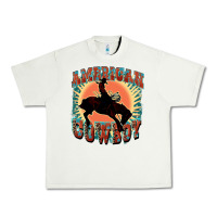Pistachio American cowboy Urban Heavy Tee - FaDigitalArtStudio