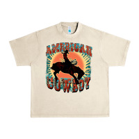 Sandshell American cowboy Urban Heavy Tee - FaDigitalArtStudio