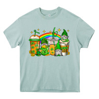 Arona st patricks day gnomes coffee cups Heavy Core Tee - Jasminsmagicworld