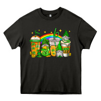 Asphalt st patricks day gnomes coffee cups Heavy Core Tee - Jasminsmagicworld