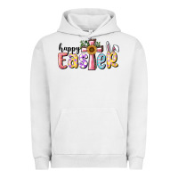 Pigment Lunar Rock Happy Easter With Cross Urban Hoodie - RanaPortraitStore