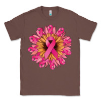 Chestnut Cancer ribbon sunflower Cancer Awareness Classic Tee - HowdyJamesFarm