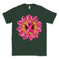 Sports Green Cancer ribbon sunflower Cancer Awareness Classic Tee - HowdyJamesFarm