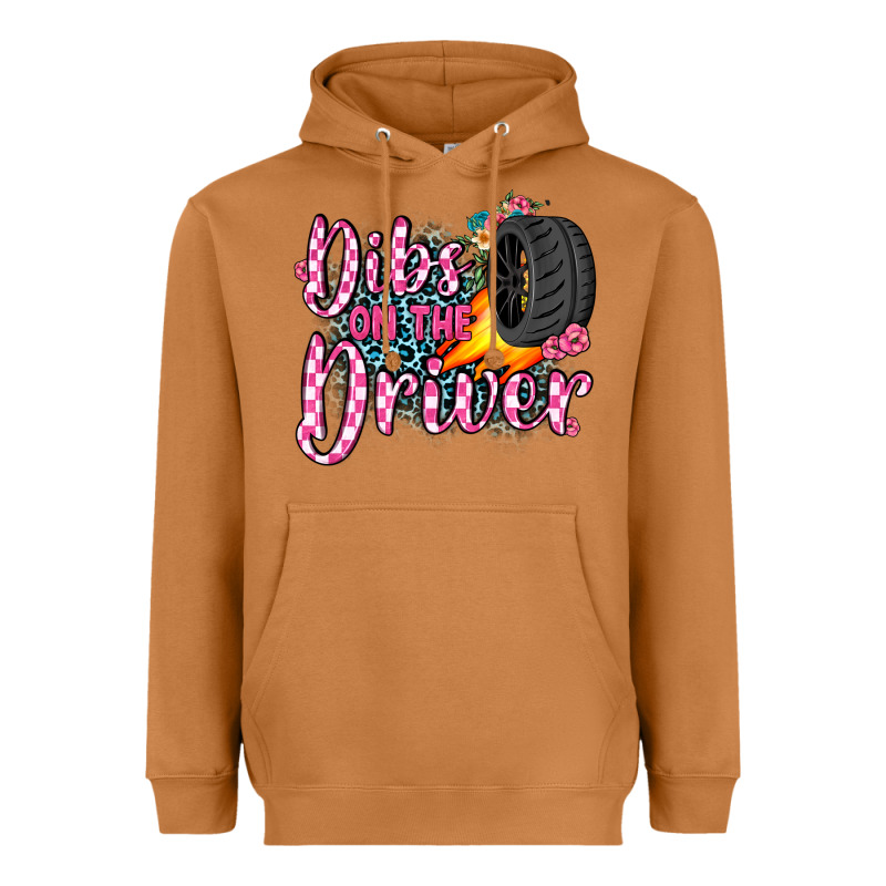 Dibs On The Driver Heavyweight Hoodie by JahusDesignShop | Teevron