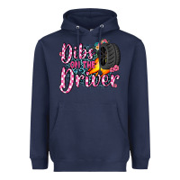 Navy dibs on the driver Heavyweight Hoodie - JahusDesignShop
