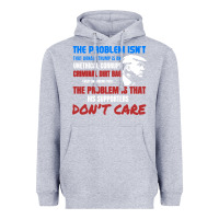 Heather Grey criminal dirtbag anti trump Heavyweight Hoodie - baoMotion