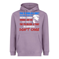 Lavender criminal dirtbag anti trump Heavyweight Hoodie - baoMotion