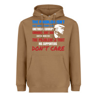 Toasted Coconut criminal dirtbag anti trump Heavyweight Hoodie - baoMotion