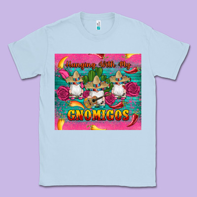 Mexican Hanging With My Gnomigos Classic Tee Designed By Artiststas