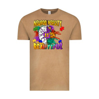 Vintage Camel Neurodiversity is beautiful Vintage Tee - FaDigitalArtStudio