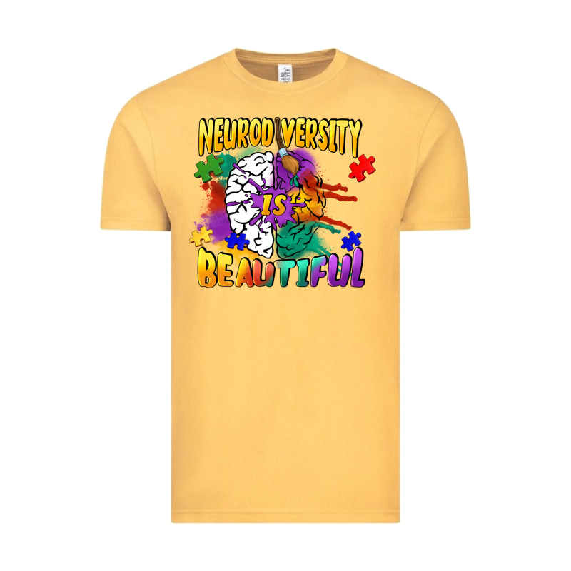 Neurodiversity Is Beautiful Vintage Tee by FaDigitalArtStudio | Teevron