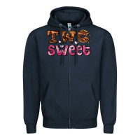 Navy two sweet donut Zipper Hoodie - AdoDesignShop