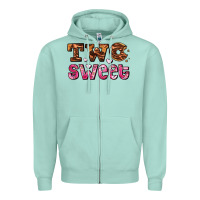 Seafoam two sweet donut Zipper Hoodie - AdoDesignShop