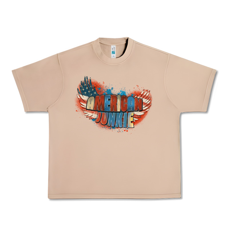 American Junkie 4th Of July Urban Heavy Tee by FaDigitalArtStudio | Teevron