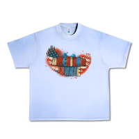 Grape Ice American junkie 4th of july Urban Heavy Tee - FaDigitalArtStudio