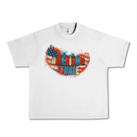 Lunar Rock American junkie 4th of july Urban Heavy Tee - FaDigitalArtStudio