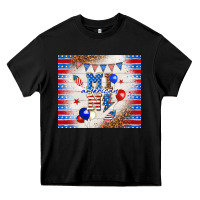 Black American mini Heavy Core Tee - TumblerDesignByShophia