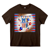 Chocolate Brown American mini Heavy Core Tee - TumblerDesignByShophia