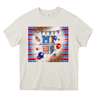 Cream American mini Heavy Core Tee - TumblerDesignByShophia