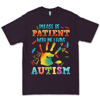 Plum please be patient with me i have autism Premium Tee - CowGirlArtShop