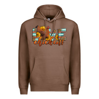 Chestnut love chickens Premium Hoodie - LillyAllenDesigns