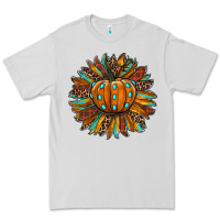 Dove Grey pumpkin sunflower Premium Tee - RanaPortraitStore