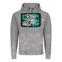 Cloud Rock western serape cowhide turquoise glitter Vintage Hoodie - FaDigitalArtStudio