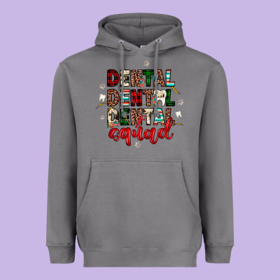 Christmas Dental Squad Heavyweight Hoodie Designed By Jahusdesignshop