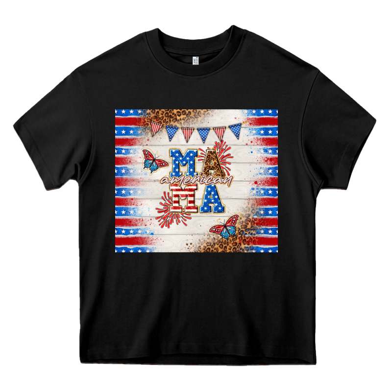 American Mama Heavy Core Tee by TumblerDesignByShophia | Teevron