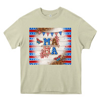 Mossy American mama Heavy Core Tee - TumblerDesignByShophia