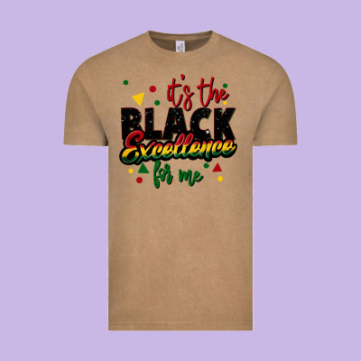 It's The Black Excellence For Me Vintage Tee Designed By Fadigitalartstudio