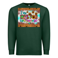 Sports Green i'm not for everyone Premium Sweatshirt - JahusDesignShop
