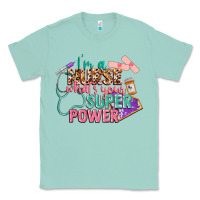 Seafoam I'm a Nurse what's your superpower Classic Tee - CowGirlArtShop